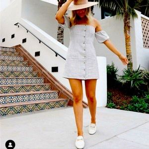 Amuse Society Dress off the shoulder dress